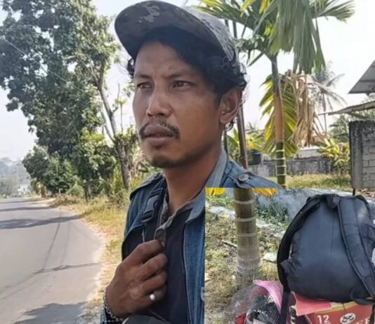 Viral.!! Postingan Pria Siulak Deras Kerinci Terlantar di Ketapang Lampung Selatan Ingin Pulang