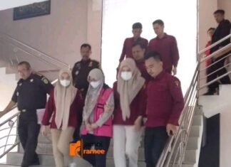 Rugikan Negara Rp 11,9 M, Kejati Jambi Tahan Petugas KJPP Tanah Pelabuhan Ujung Jabung