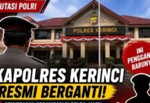 Kapolres Kerinci Berganti, Kursi Diduduki AKBP Hernawan Rizky Yudhantoro