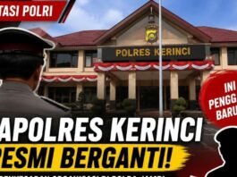 Kapolres Kerinci Berganti, Kursi Diduduki AKBP Hernawan Rizky Yudhantoro