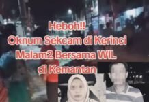 Heboh Oknum Sekcam Misterius Malam Hari Dengan WIL di Kemantan Kerinci, Ini Sosok dan Pengakuannya