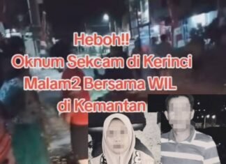 Heboh Oknum Sekcam Misterius Malam Hari Dengan WIL di Kemantan Kerinci, Ini Sosok dan Pengakuannya