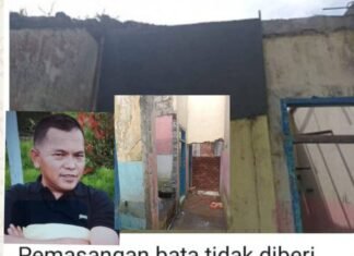 Proyek Bantuan Kemendikdasmen Rp.1,1 M di SMPN 25 Kerinci Cacat Konstruksi, Kepsek Bungkam