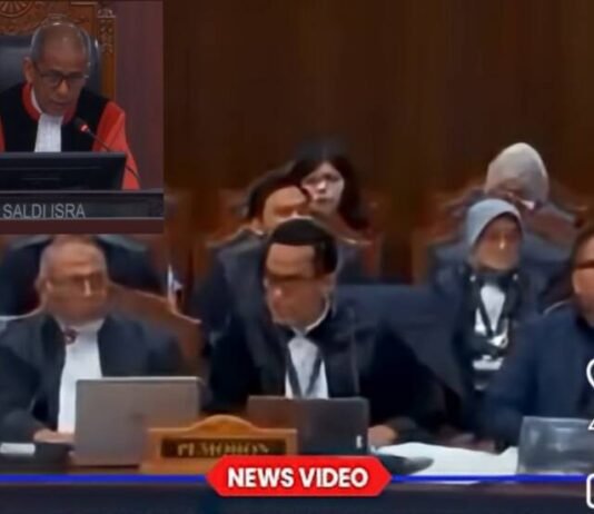 Saldi Isra Hakim MK Cecar Bawaslu, Denny Indrayana Minta Pelantikan Gibran Sebagai Wapres Dibatalkan