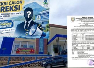 Tiga Besar Lolos UKK Calon Direksi Perumda Tirta Sakti Bakal Test Wawancara Dengan Bupati Kerinci