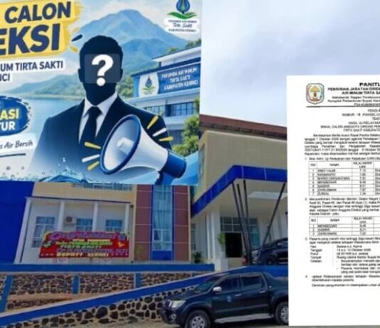 Tiga Besar Lolos UKK Calon Direksi Perumda Tirta Sakti Bakal Test Wawancara Dengan Bupati Kerinci
